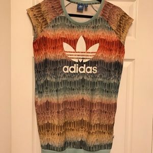 ADIDAS printed long top/dress